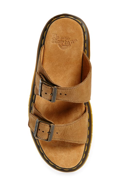 Dr. Martens' Dr. Martens Josef Slide Sandal In Savannah Tan