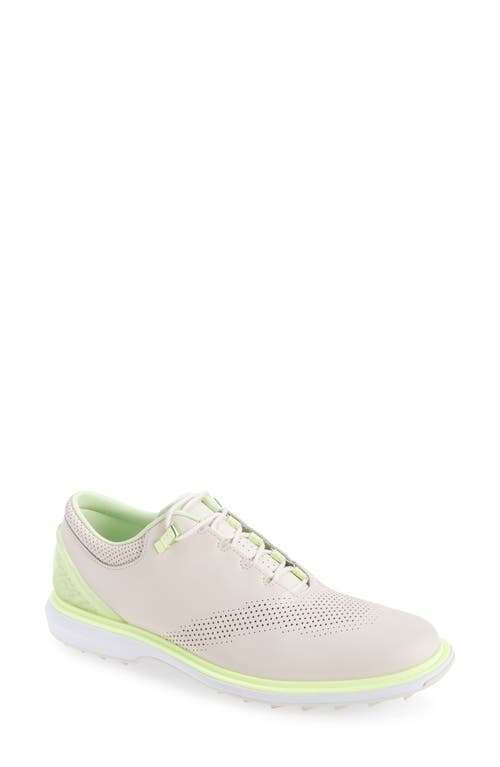 Shop Jordan Adg 4 Golf Shoe In Phantom/barely Volt/white