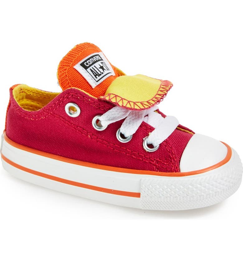 Converse Chuck Taylor® All Star® 'Double Tongue' Low Top Sneaker (Baby ...