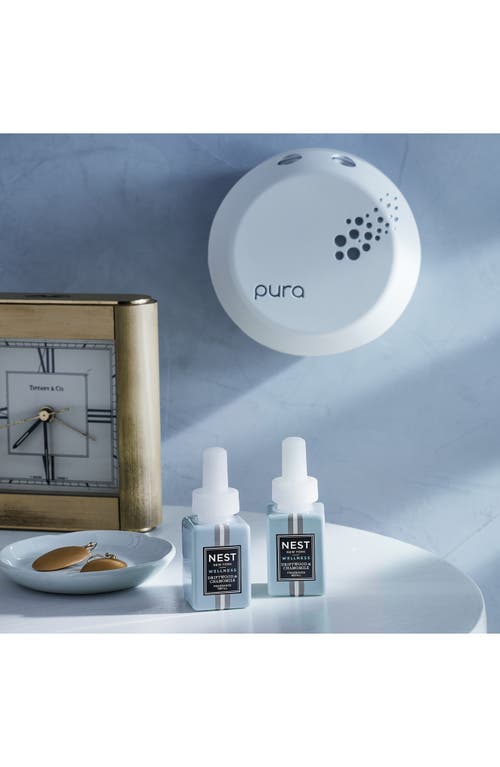 Shop Nest New York X Pura Home Fragrance Diffuser Refill Duo In Driftwood Chamomile