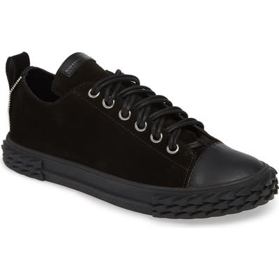 Giuseppe Zanotti Double Lace Sneaker, Black