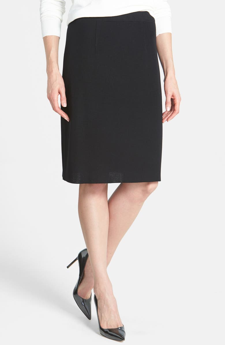 Misook Knit Straight Skirt (Petite) | Nordstrom