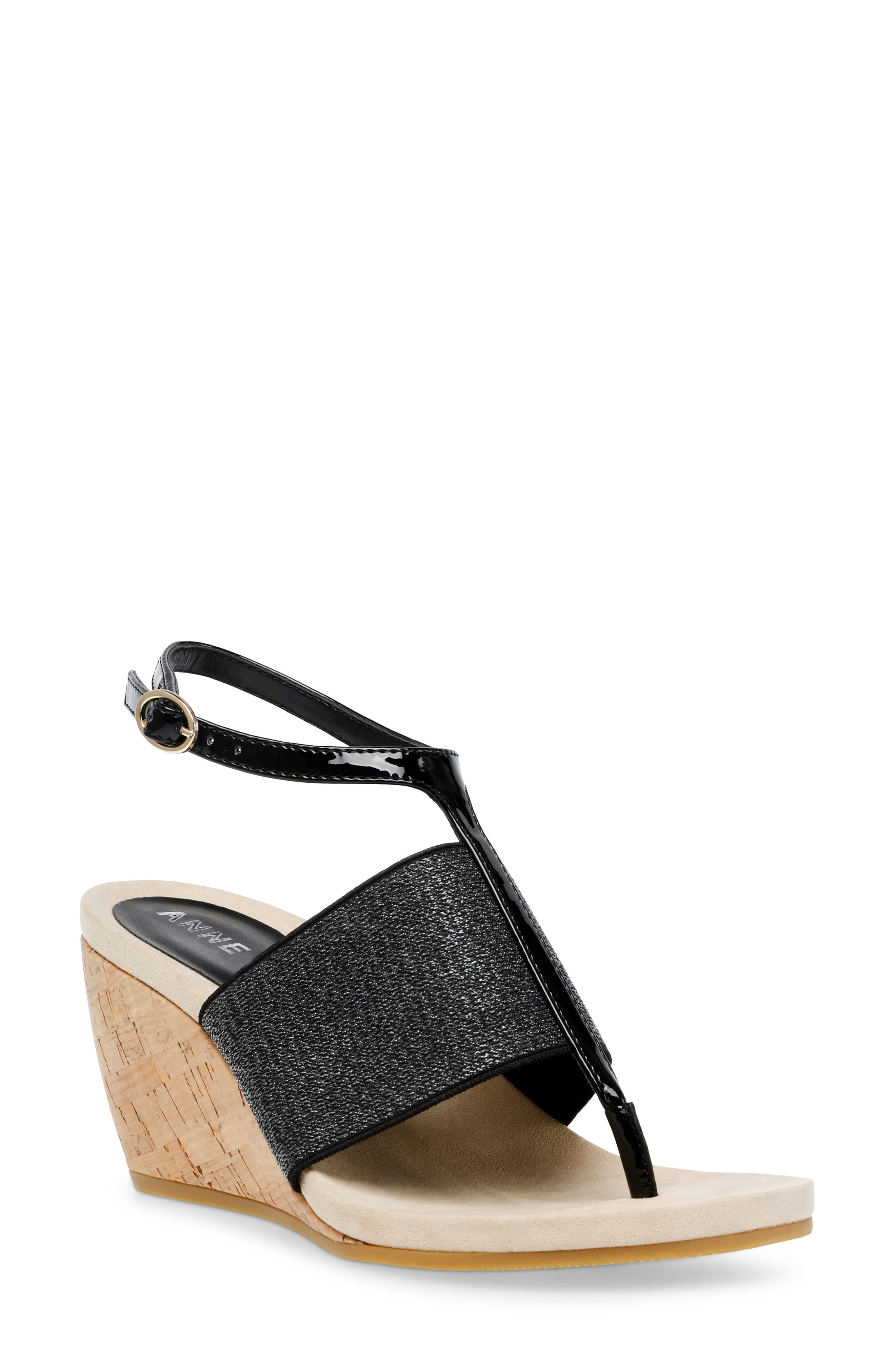 black wedge sandals nordstrom