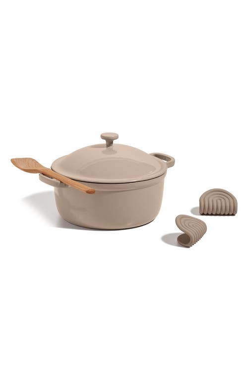 Our Place Cast Iron Perfect Pot in Steam at Nordstrom, Size One Size Oz