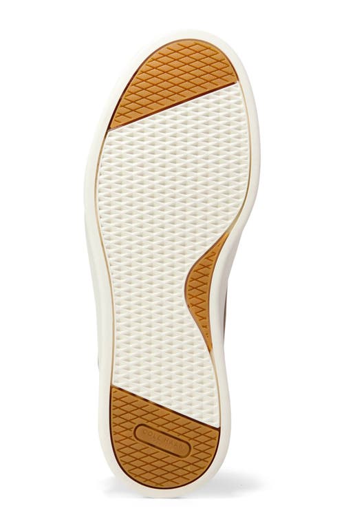 Cole Haan Grand Crosscourt Daily Sneaker In British Tan/dark Chocolate
