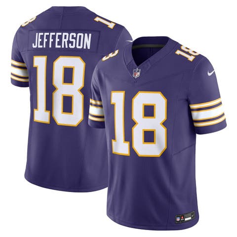 Nike Big Boys Justin Jefferson Purple Minnesota Vikings Game