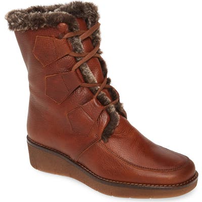 Toni Pons Ador Faux Fur Lined Bootie, Brown