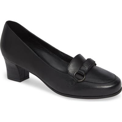 David Tate Perky Loafer Pump, WW - Black