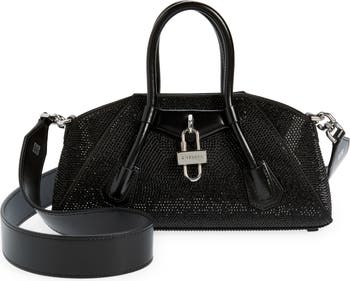 Antigona Toy Mini Embellished Tote Bag in Black - Givenchy