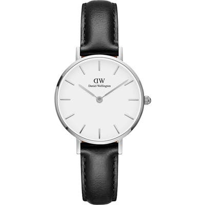 Daniel Wellington Classic Petite Leather Strap Watch, 2m