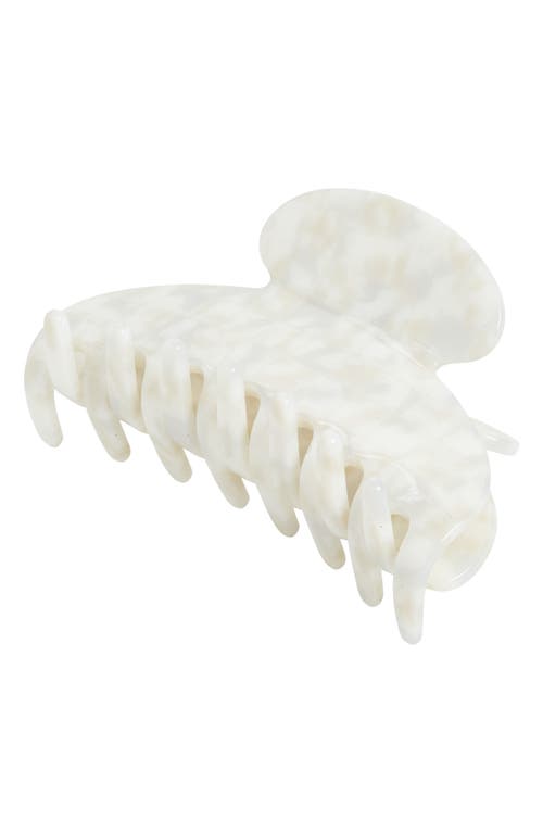 Shop France Luxe Couture Claw Clip In Coconut Milk