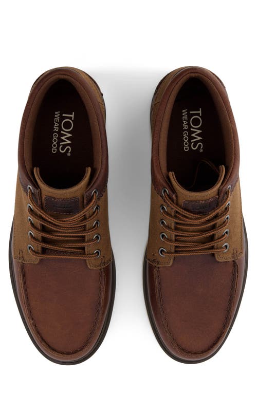 Shop Toms Trvl Lite Forrest Chukka Sneaker In Dark Brown