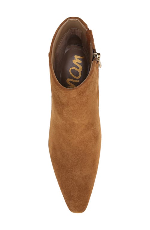 Shop Sam Edelman Saige Bootie In Frontier Brown