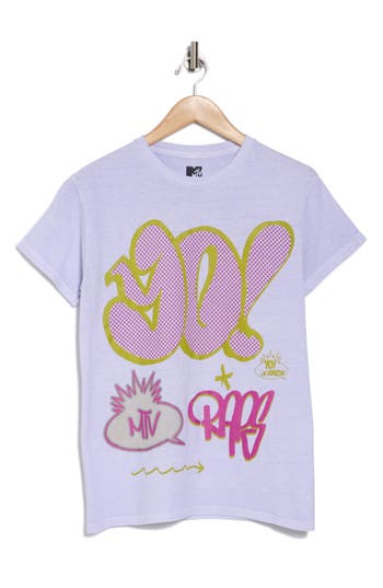 Philcos Yo Mtv Raps Graphic T-shirt In Mauve