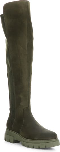 Waterproof knee outlet high boots ladies