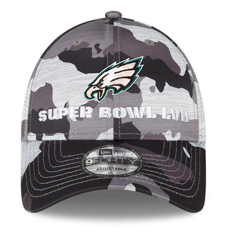 Philadelphia Eagles New Era 2022 Super Bowl Opening Night 9FORTY Cap