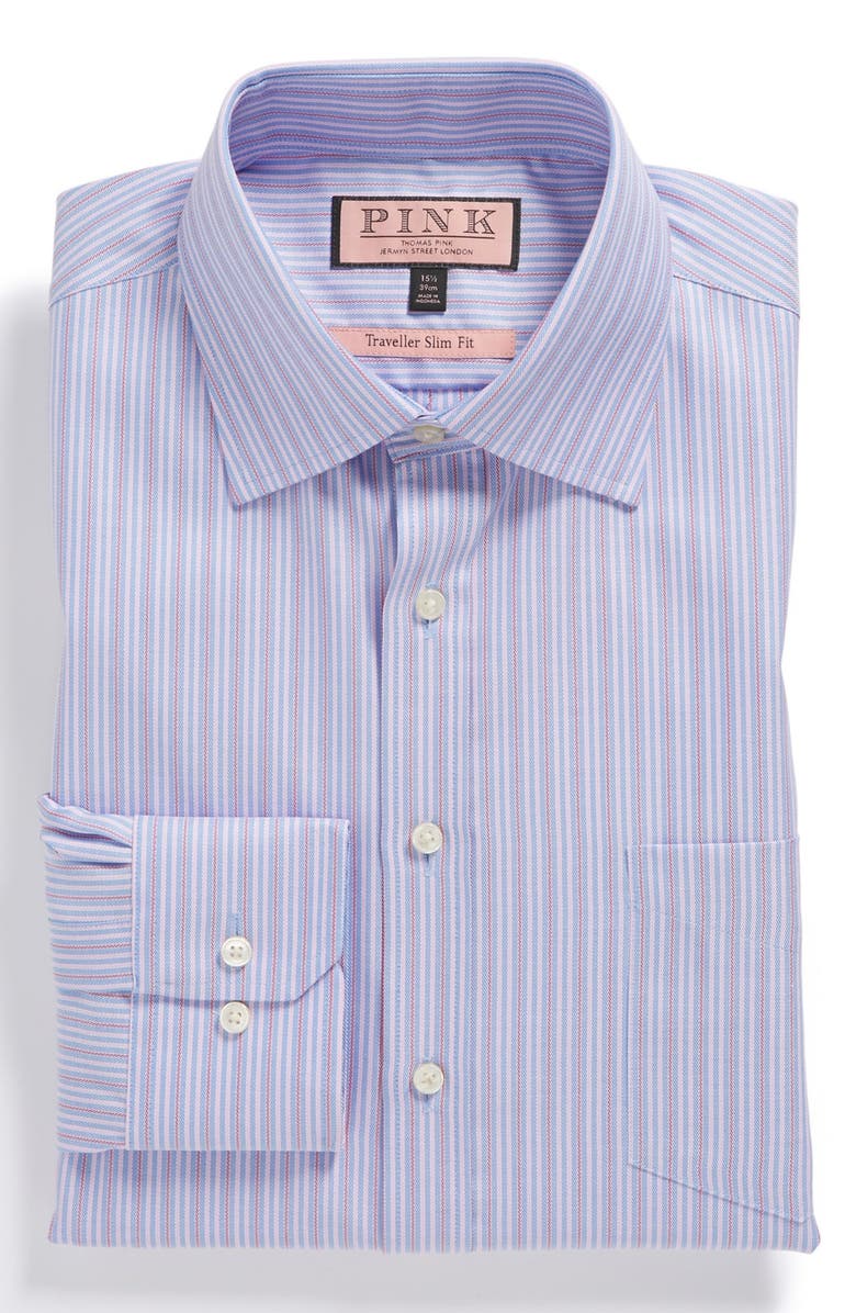 Thomas Pink 'Stuart' Slim Fit Traveller Dress Shirt | Nordstrom