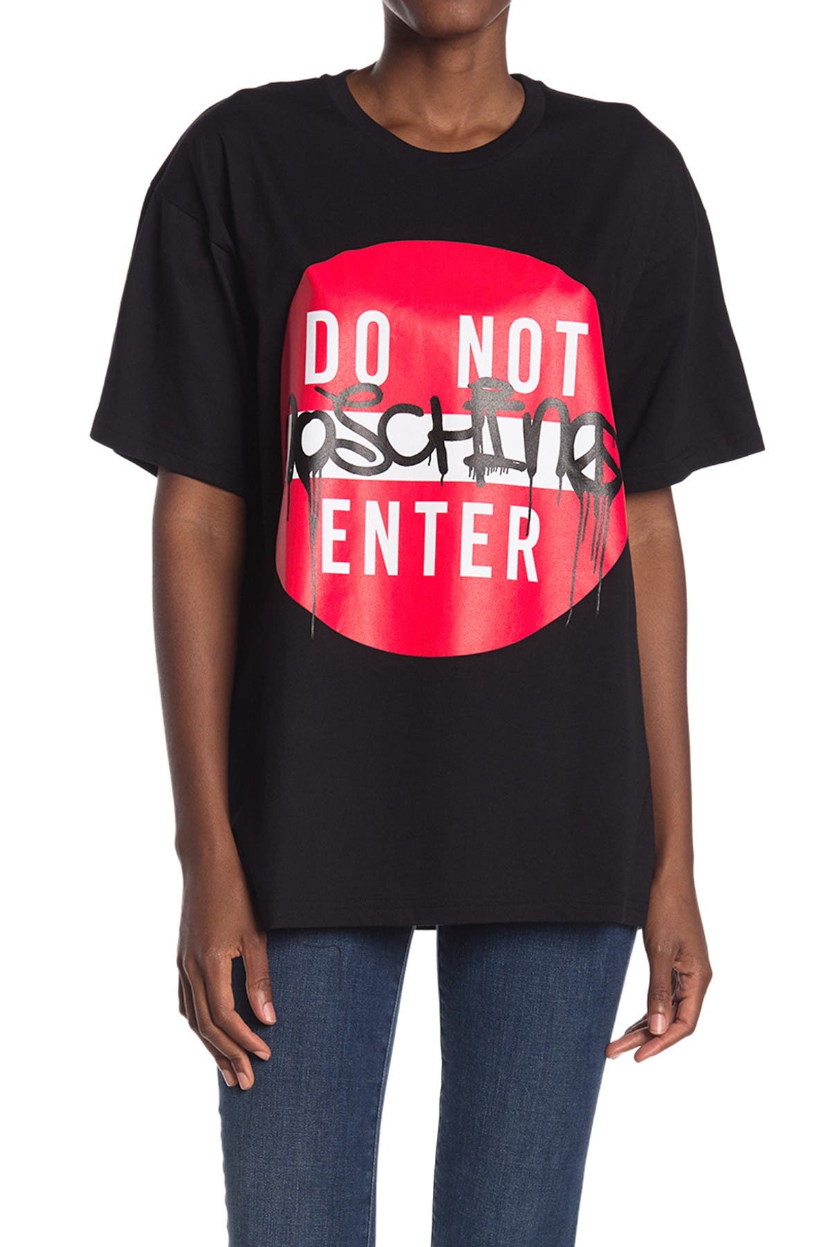 Do Not Enter Graphic Printed T-Shirt 