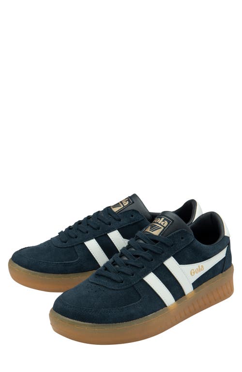 Gola Grandslam Sneaker In Navy/white/gum