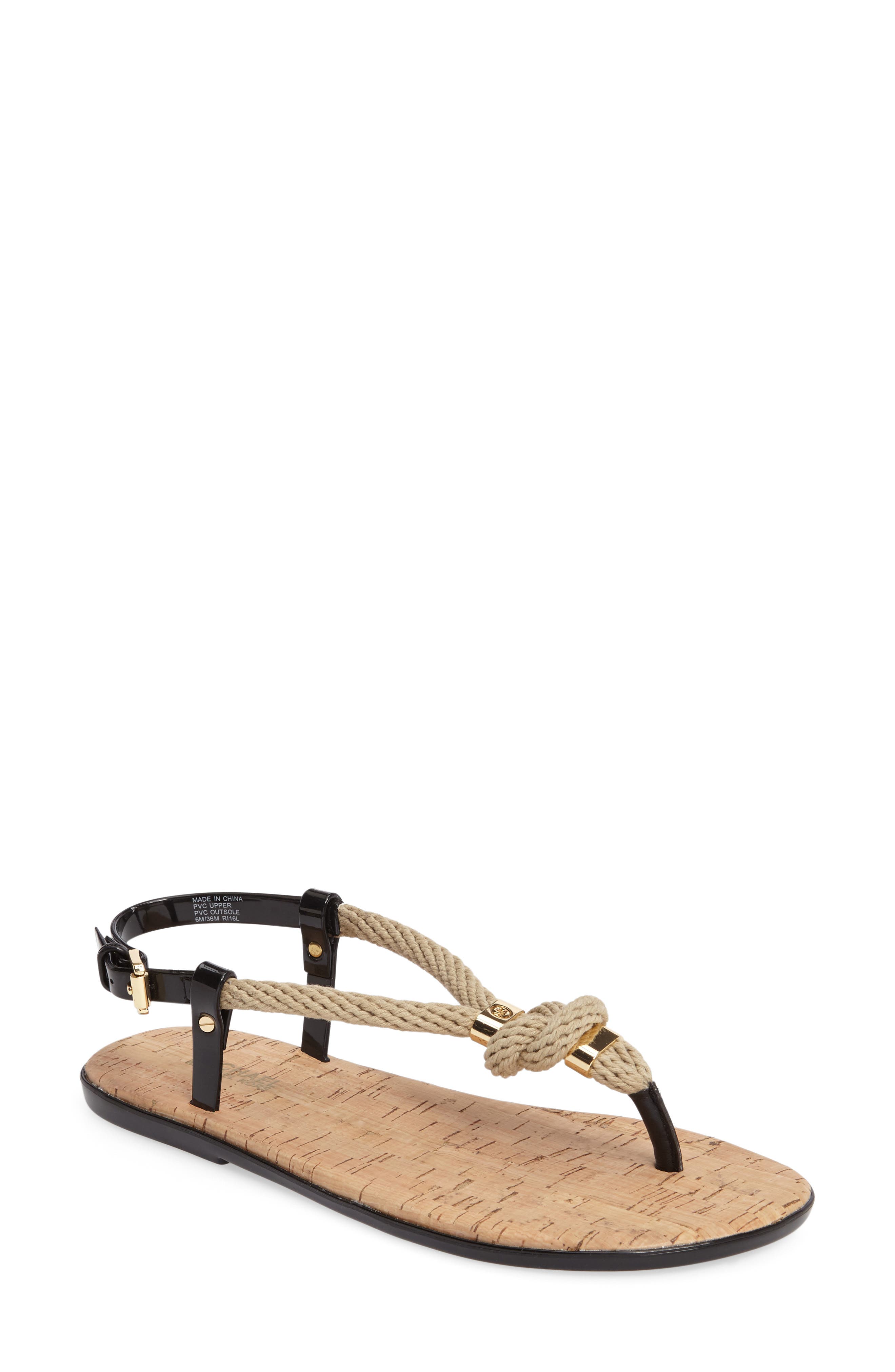 michael kors cork flip flops