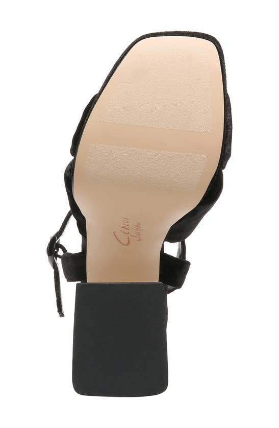 Circus By Sam Edelman Audrea Platform Sandal In Black Velvet