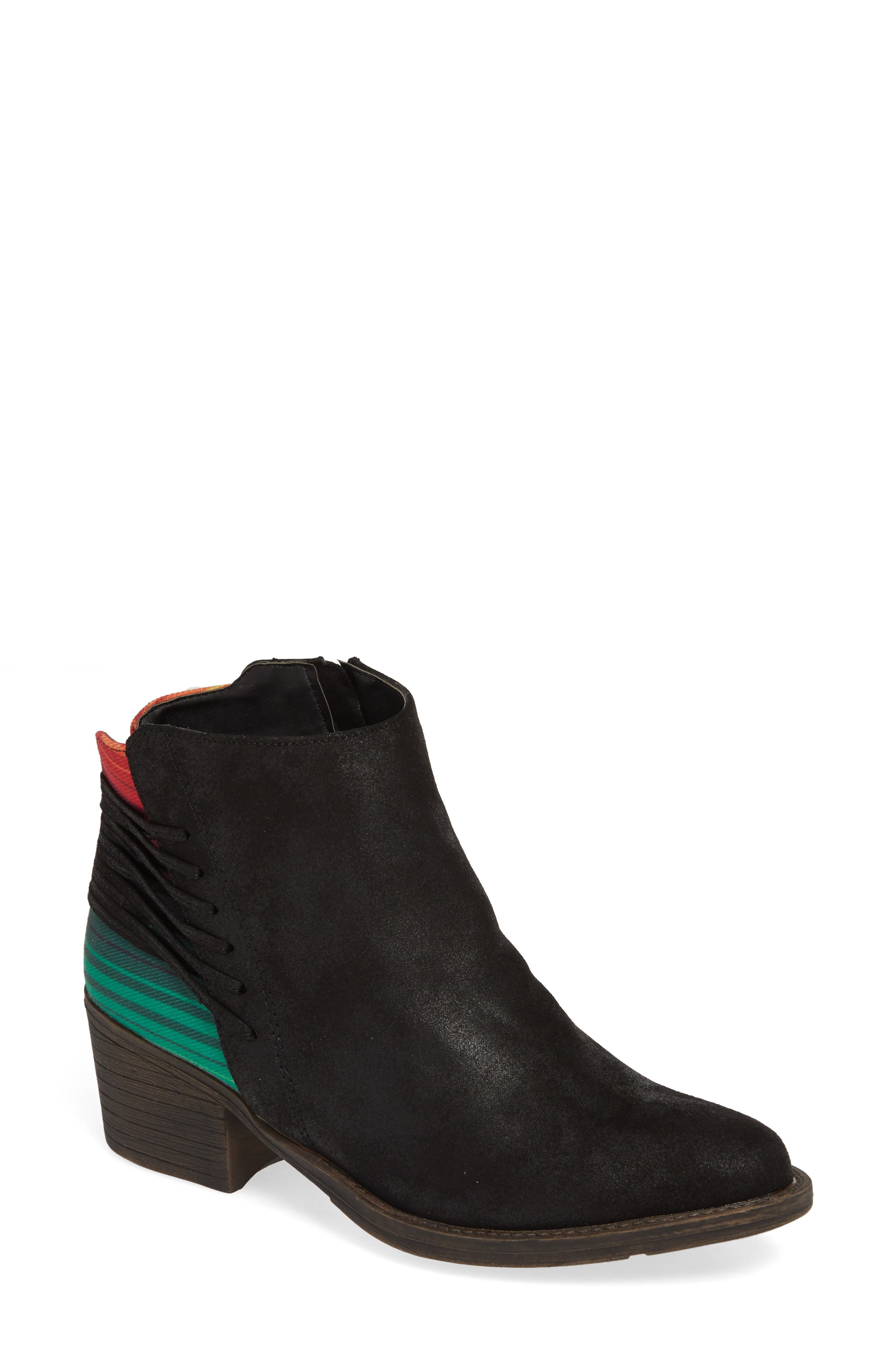 Very Volatile Griselle Strapped Bootie, Black