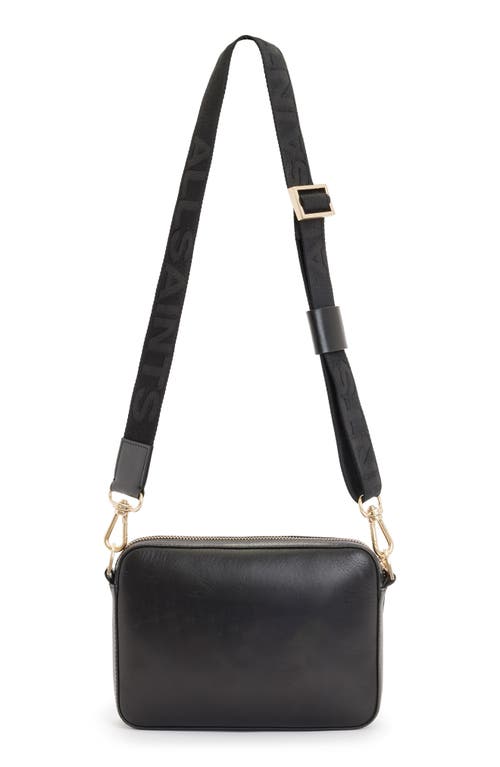 Lucile Leather Crossbody Bag in Black