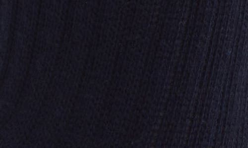 Shop American Trench The Solids Quarter Socks In Vintage Navy