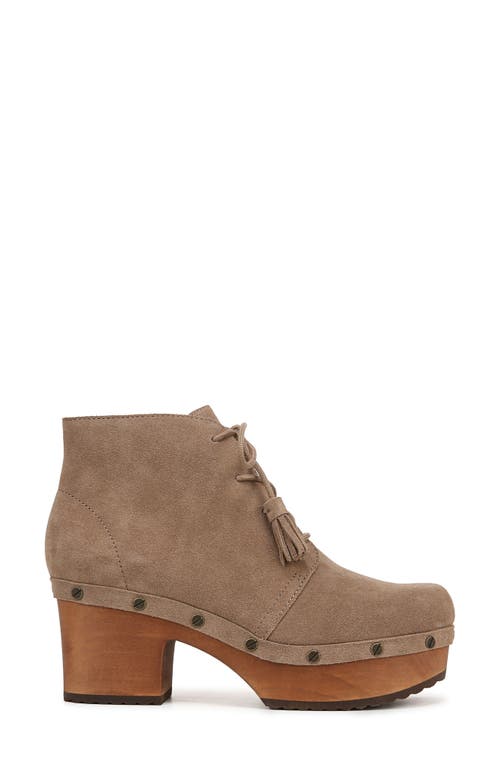 Dr. Scholl's Women's Original Chic Lace-up Platform Booties In Taupe