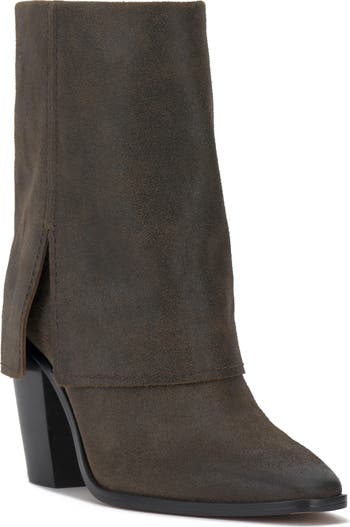 Vince Camuto Alolison Foldover Cuff Bootie (Women) | Nordstrom