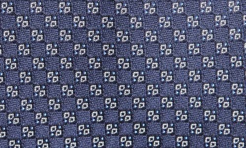 Shop Ralph Lauren Purple Label Bond St. Solid Silk Tie In Navy