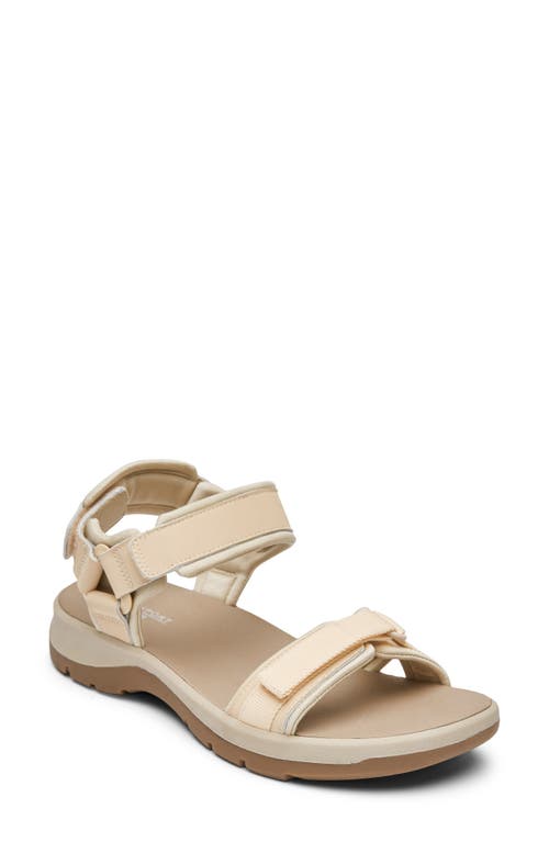 Rockport XCS Trail Tech Machine Washable Sandal in Vanilla Eco