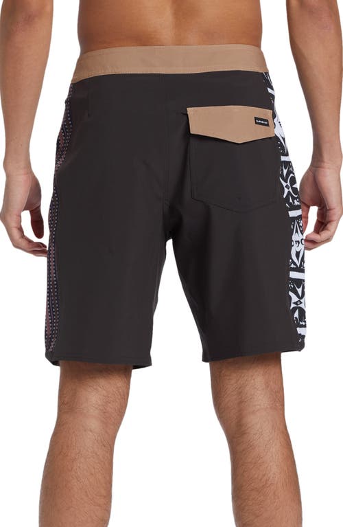 Shop Quiksilver Surfsilk Arch Board Shorts In Tarmac Print