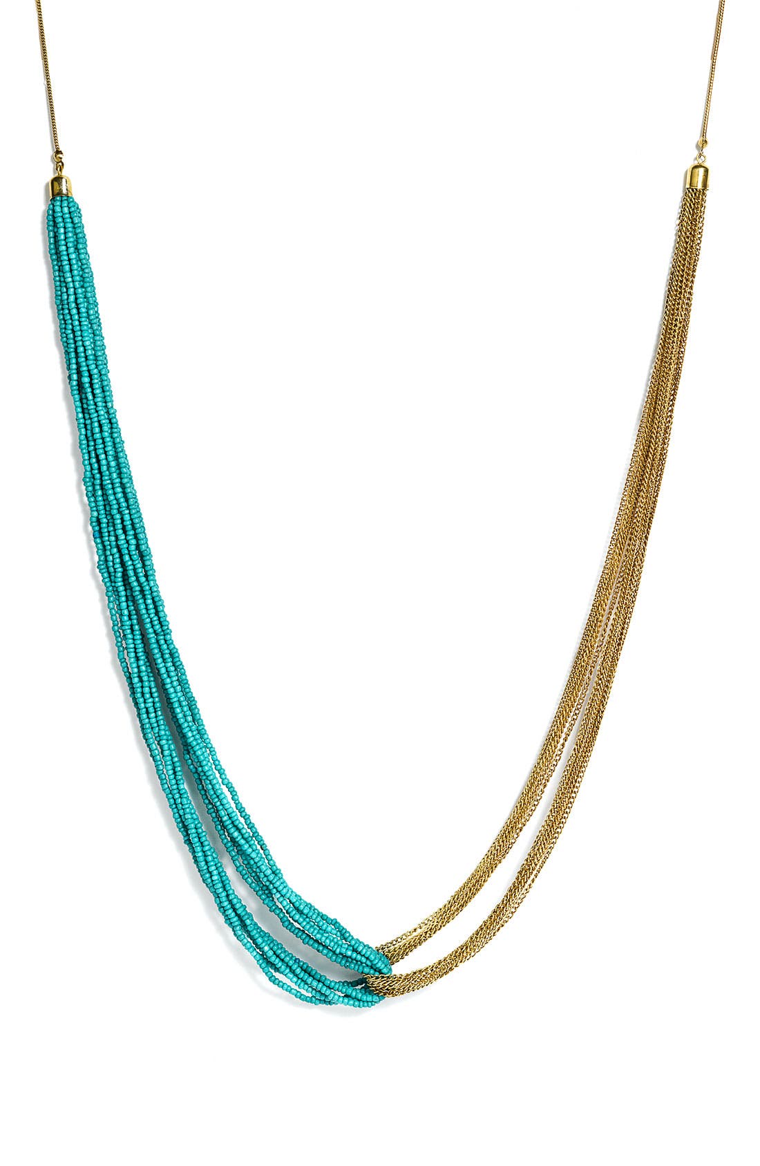 Stephan & Co. Twisted Chain & Bead Necklace Nordstrom