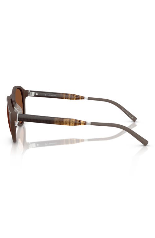 Oliver Peoples X Roger Federer 51mm Phantos Sunglasses In Red
