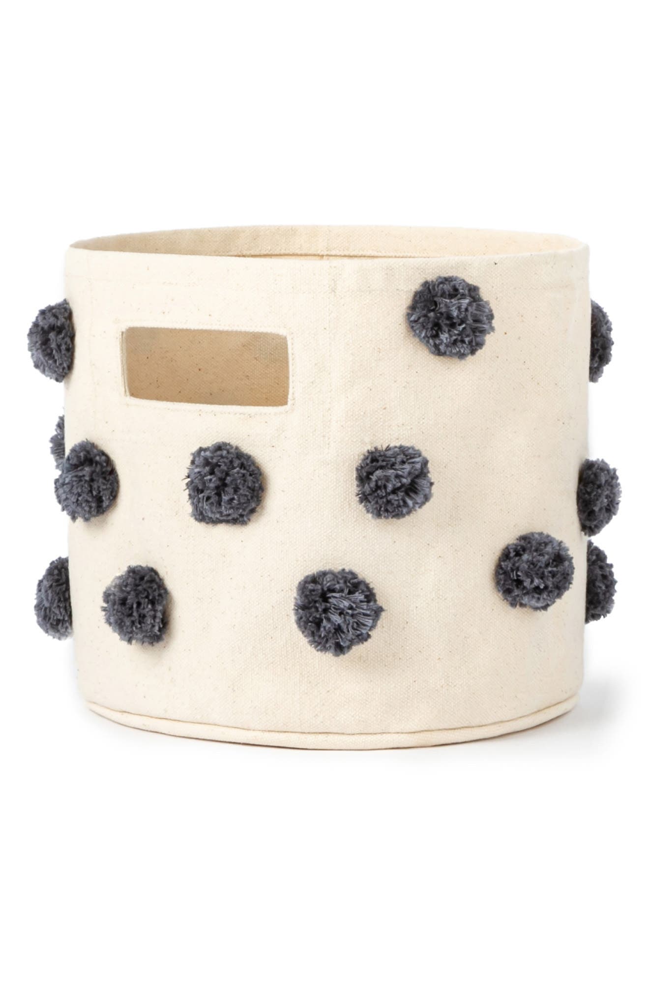 Pehr Mini Pompom Canvas Bin Nordstrom