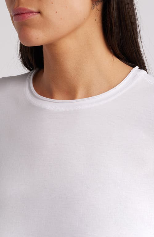 Shop Rails Long Sleeve T-shirt In White