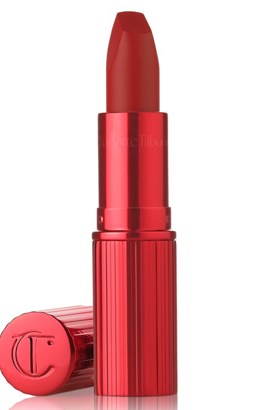 Shop Charlotte Tilbury Matte Revolution Lipstick In Mark Of A Kiss