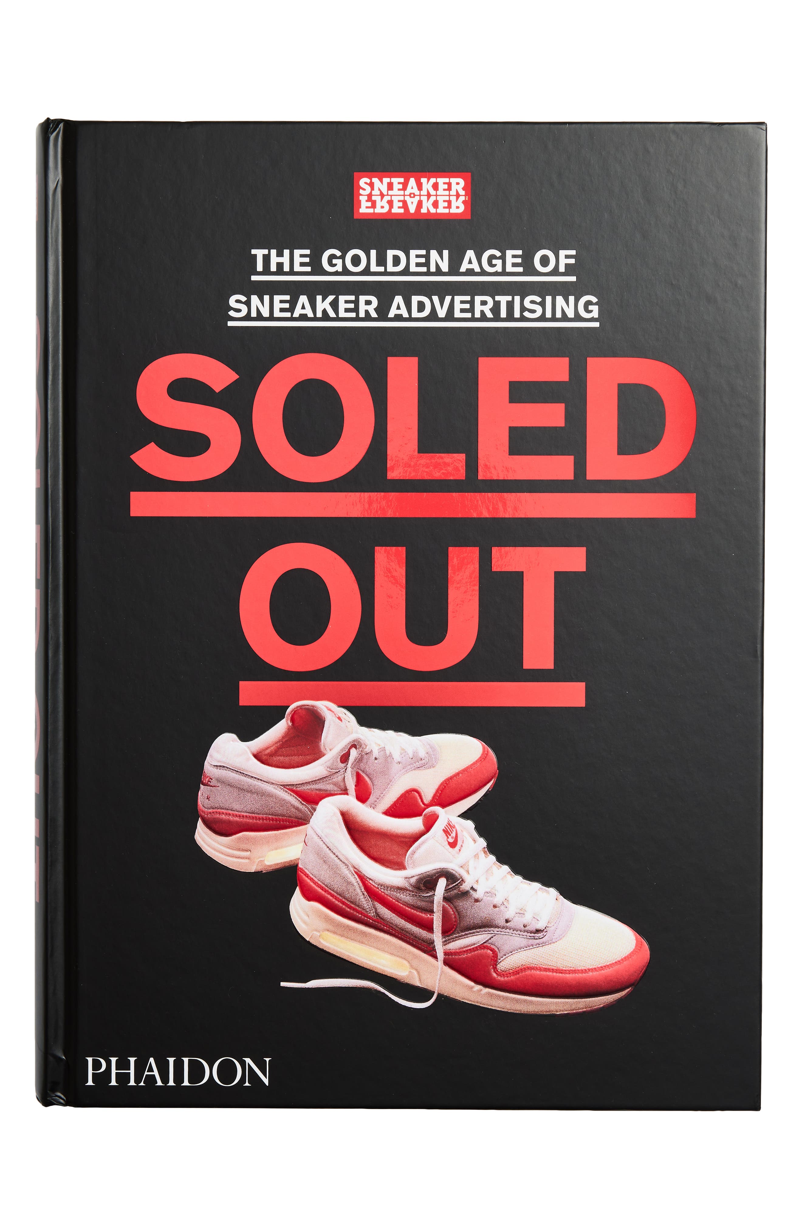 Phaidon Press 'Soled Out: The Golden Age of Sneaker Advertising' Book in Black 
