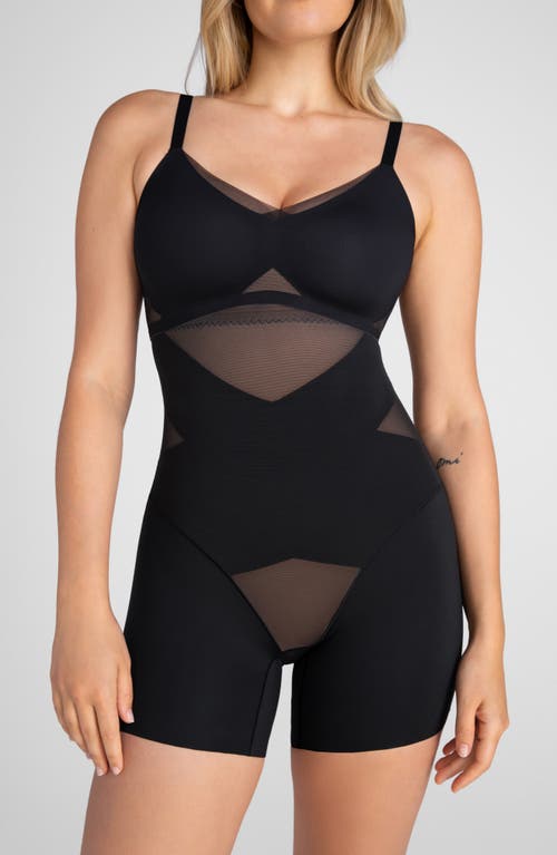 Honeylove Firm Control High-waist Superpower Mid-thigh Shaper In Runway