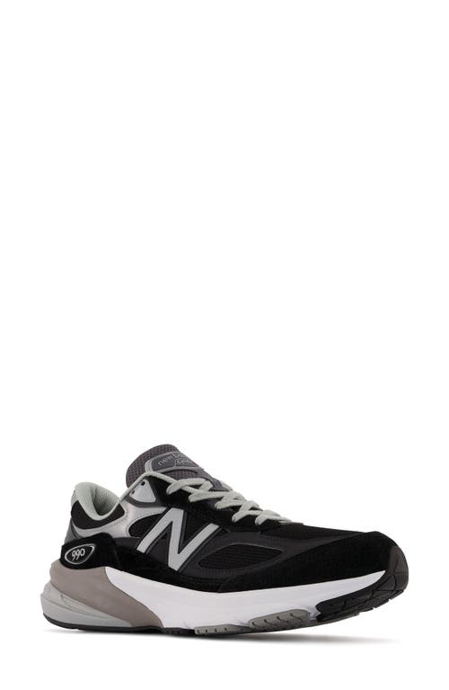 Shop New Balance 990 Running Shoe In Black/black