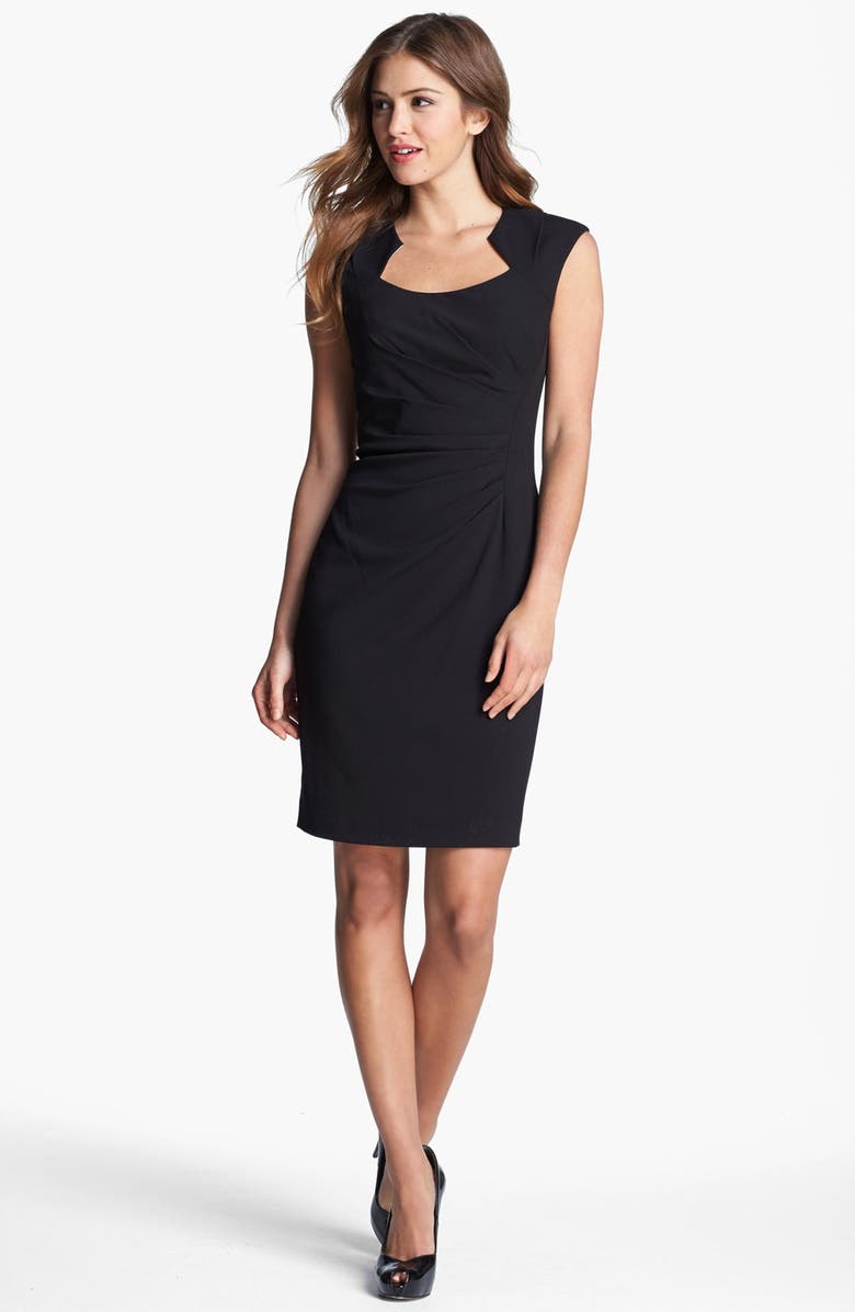 Calvin Klein Cap Sleeve Sheath Dress | Nordstrom