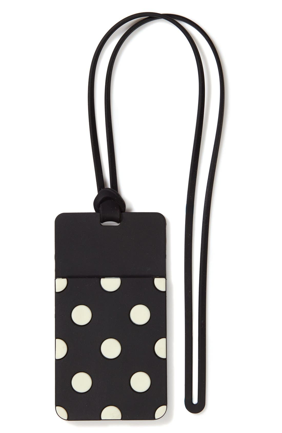kate spade new york 'le pavillion' silicone ID holder Nordstrom