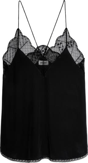 Zadig and Voltaire Christy Silk Camisole - Ro and Co Clothing