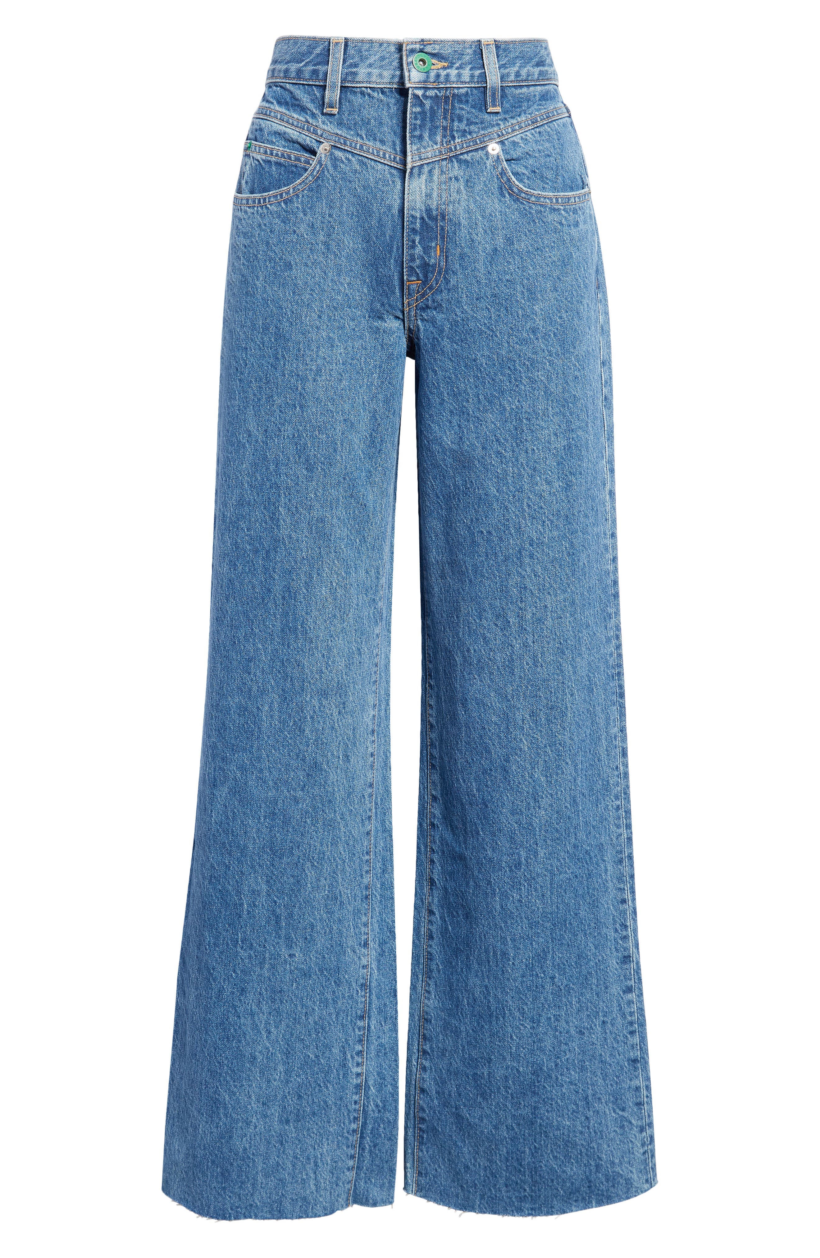 SLVRLAKE Grace Double Yoke Flare Leg Jeans Nordstrom