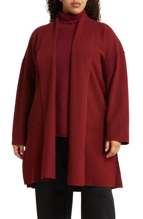 Plus size sale sweaters and jackets