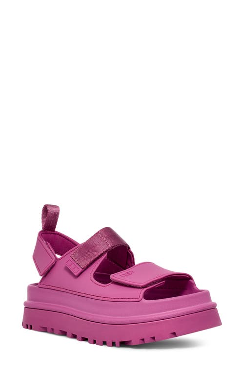 UGG(r) Goldenglow Slingback Sandal in Mangosteen