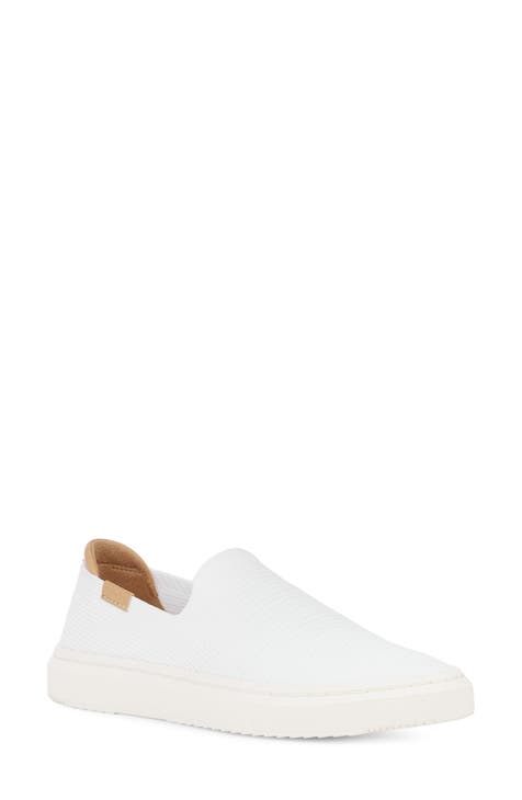 Women's White Slip-On Sneakers & Athletic Shoes