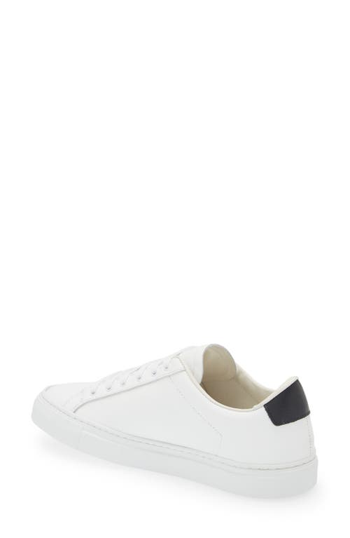 Shop Common Projects Retro Low Top Sneaker In White/black