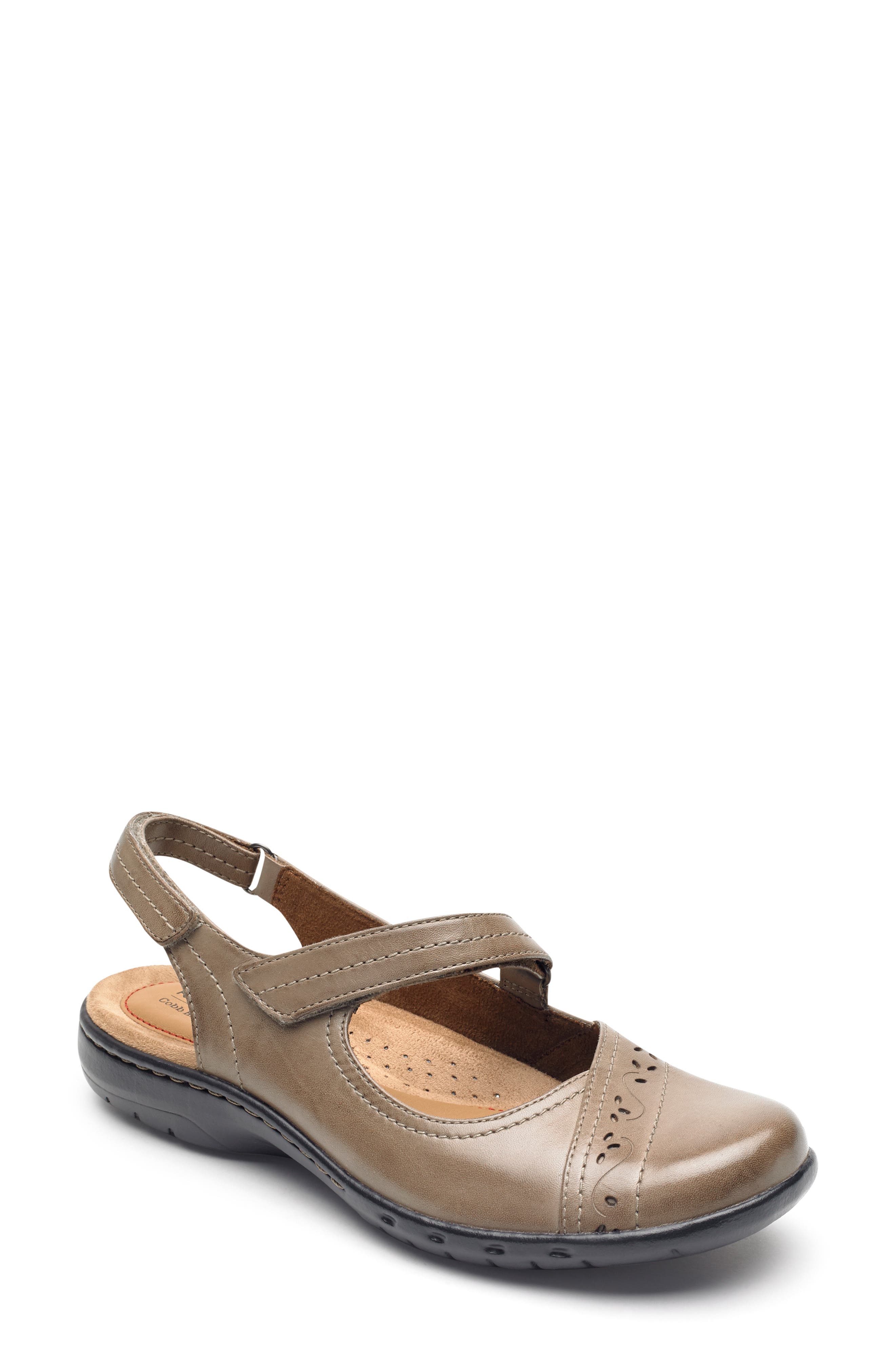 Rockport Cobb Hill Penfield Slingback Mary Jane, Brown
